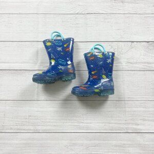 Lilly of New York Space Light Up RainBoots